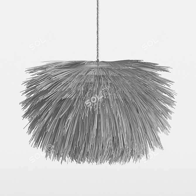 Sleek Soleste Pendant | Restoration Hardware 3D model image 2