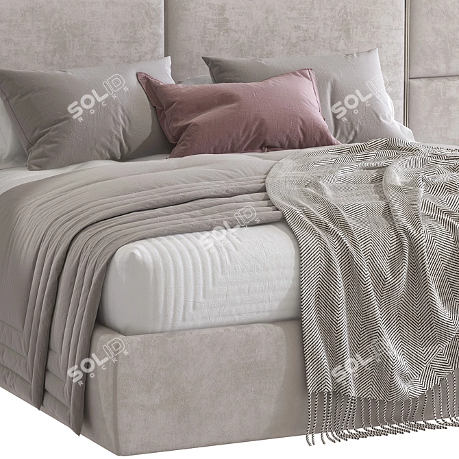 Milan Beds 2 - Modern and Stylish Mattress Collection 3D model image 2