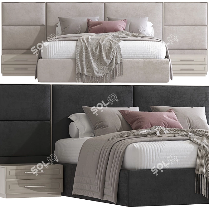 Milan Beds 2 - Modern and Stylish Mattress Collection 3D model image 5