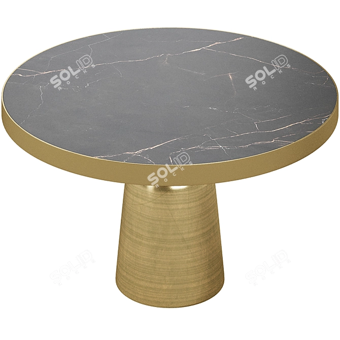 Cosmo Vaso Marble Coffee Table 3D model image 2