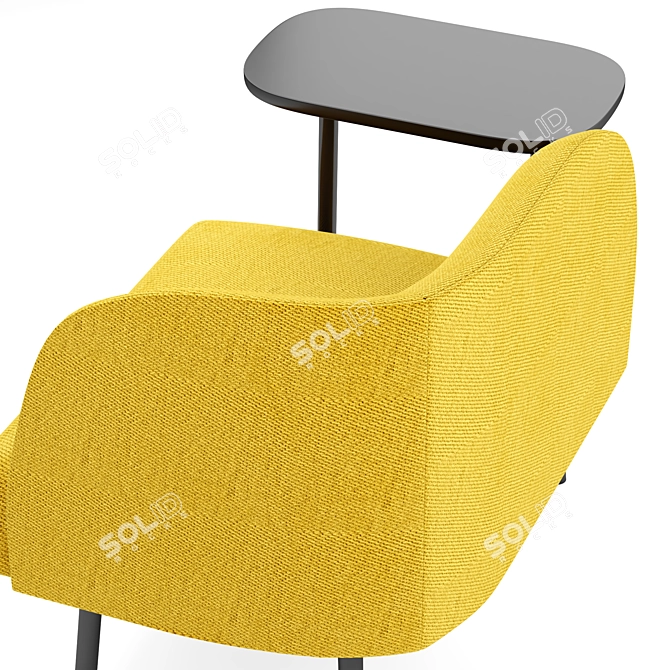 Modern BROSS SIT Armchair 3D model image 6