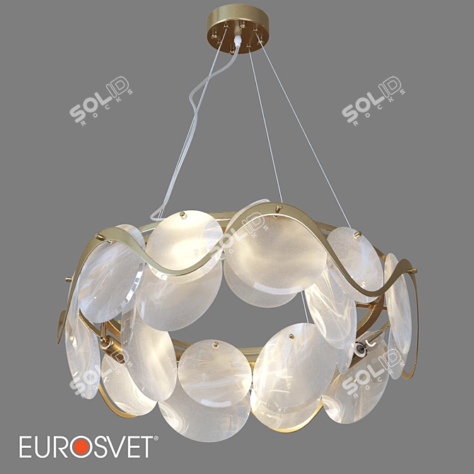 Smart Home Hanging Chandelier by Bogates Galicia 3D model image 1