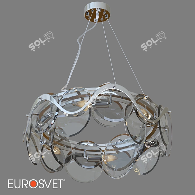 Smart Home Hanging Chandelier by Bogates Galicia 3D model image 2