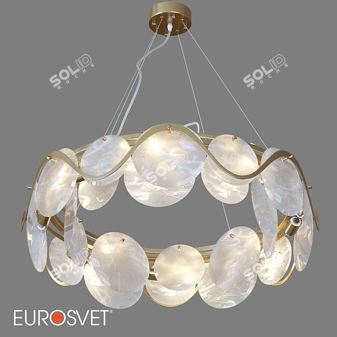 Title: Smart Home Chandelier | Bogates Galicia 3D model image 1