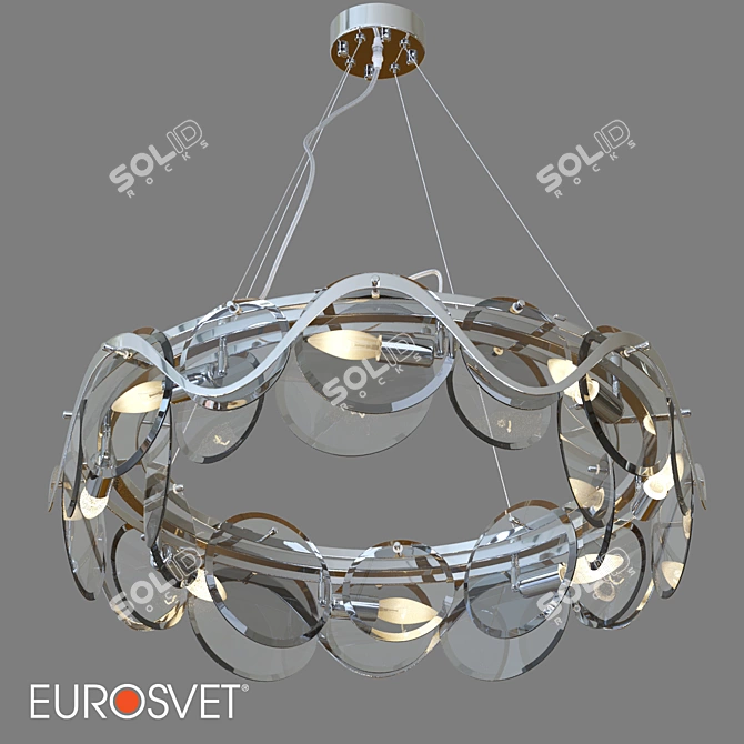 Title: Smart Home Chandelier | Bogates Galicia 3D model image 2