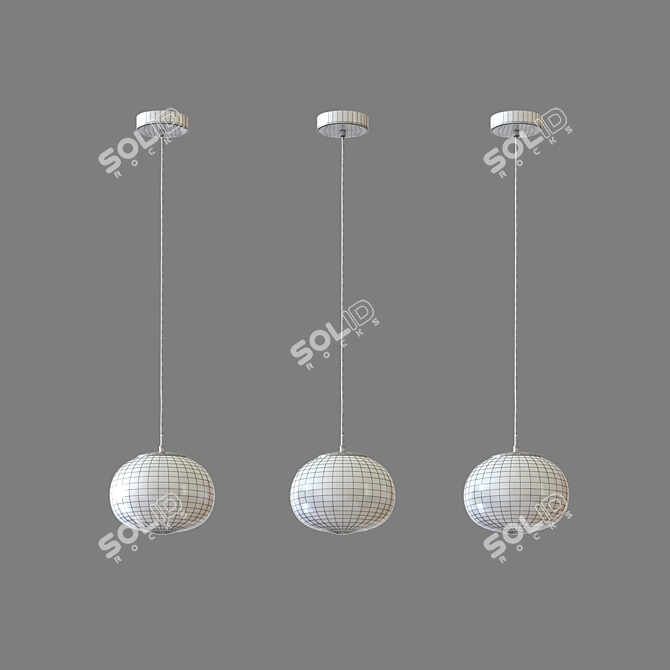 OM Pendant Lamp: Eurosvet 50212/1 Rock 3D model image 2