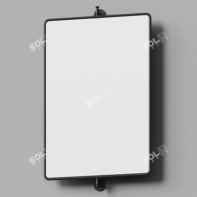 Pivot Vanity Mirror by Pottery Barn 3D model image 4