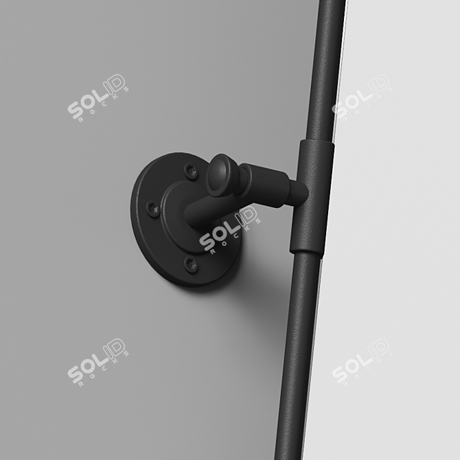 Pivot Vanity Mirror by Pottery Barn 3D model image 6