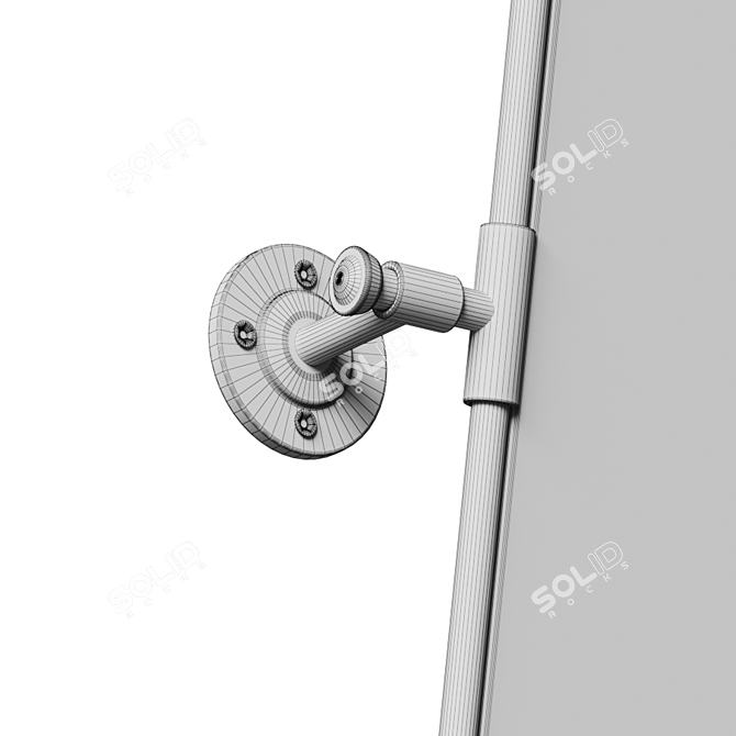 Pivot Vanity Mirror by Pottery Barn 3D model image 7