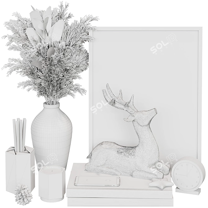 Elegant Decor Set: V-Ray & Corona Compatible 3D model image 4