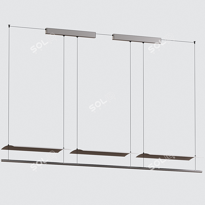 LAMINA Hanging Lamps: Budget-Friendly Aliexpress Option 3D model image 2