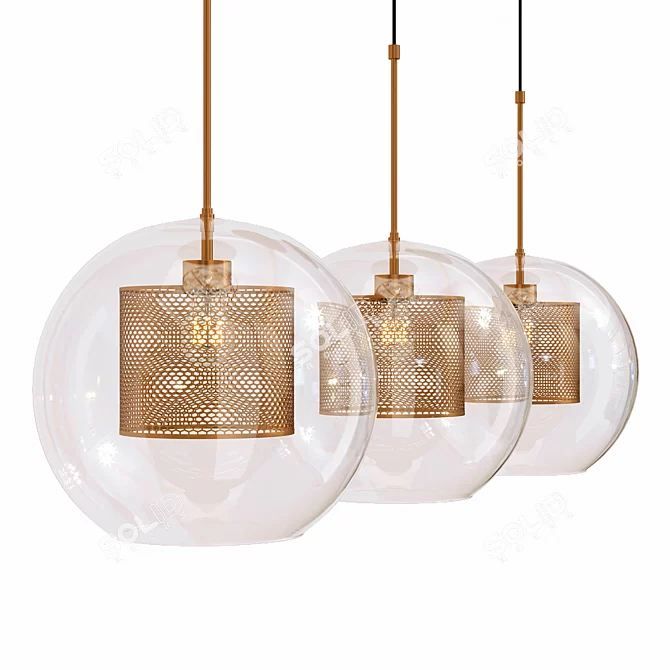 Contemporary CATCH Lamp: Modern Elegance Illuminated 3D model image 1