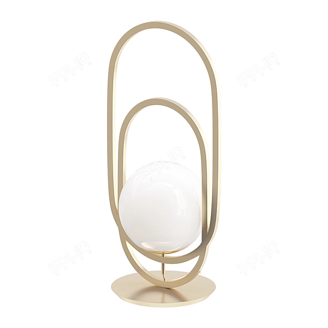 Sleek Design Lamps: LEITH 3D model image 1