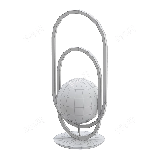 Sleek Design Lamps: LEITH 3D model image 2