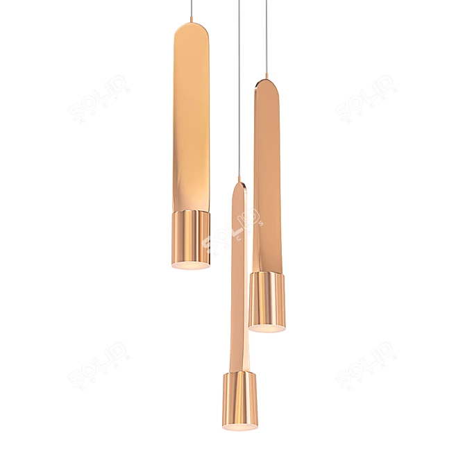 Stellar Pendant Lamp 3D model image 1