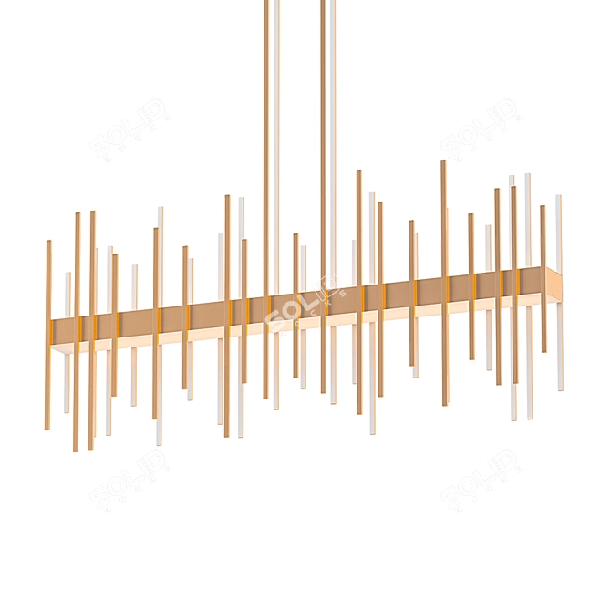 Stylish Chief Design Lamp 3D model image 1