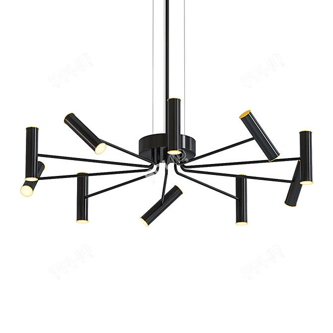 Elegant Hanglampen Pendant Lighting 3D model image 1