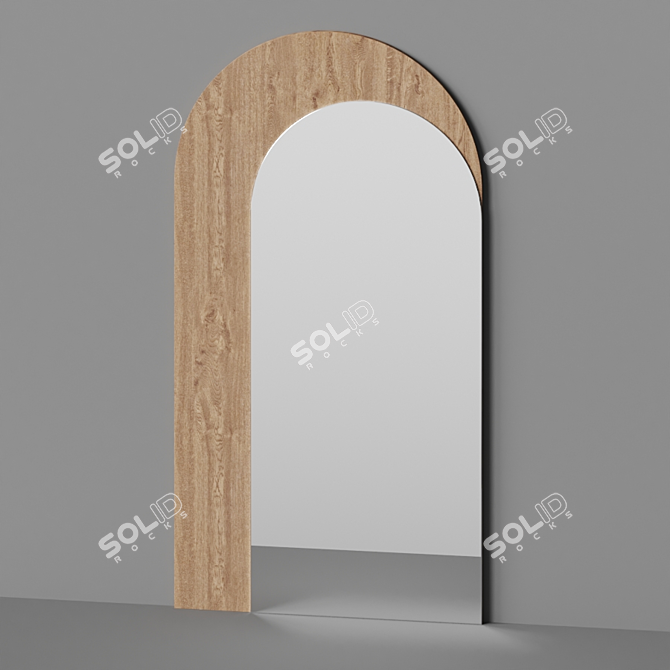 Mirage Reflection Mirror: Creating Illusions 3D model image 2