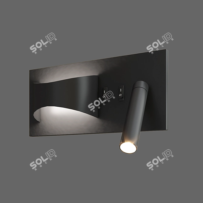 Terzo Light's JAKE Wall Light 3D model image 3