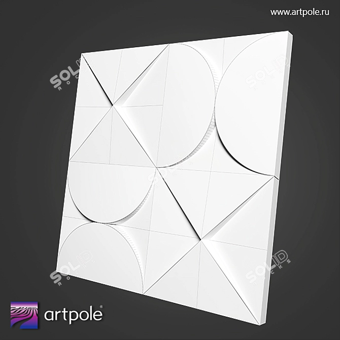 Orion 3D Panel: Innovative Design for Stunning Interiors 3D model image 2