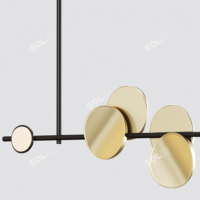 Elegant Hanging Lamps - 188 Stylish Options 3D model image 2