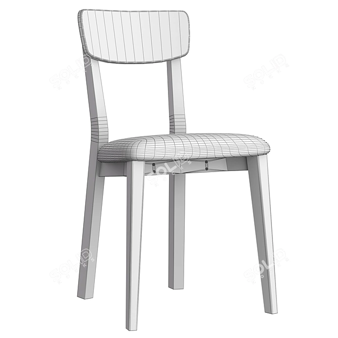 Jenson Chair: Modern Comfort for Every Dining Experience 3D model image 5