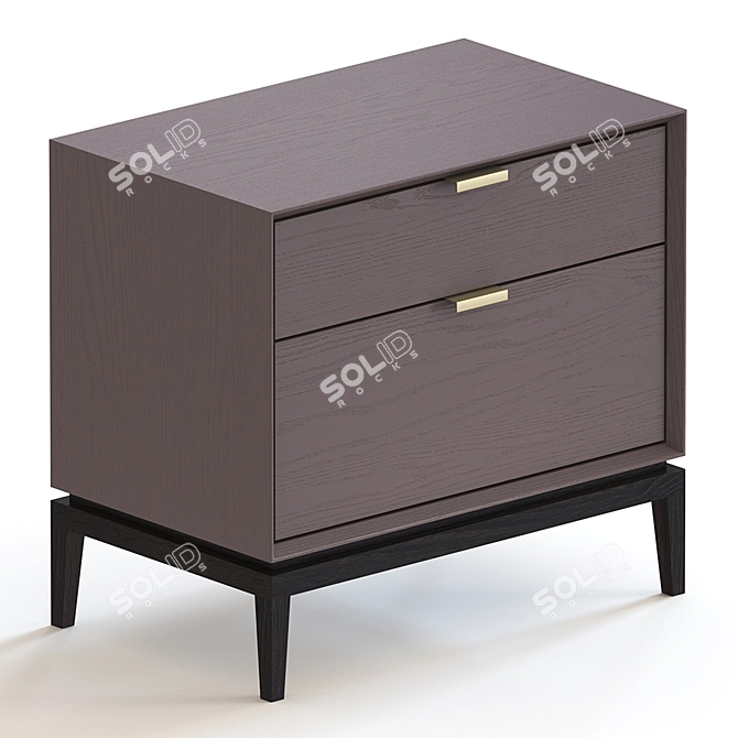 Elegant Pedestals: Koza Home "Fine 3D model image 2