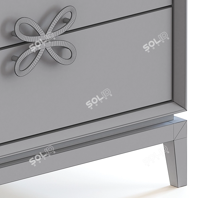 Elegant Pedestals: Koza Home "Fine 3D model image 5