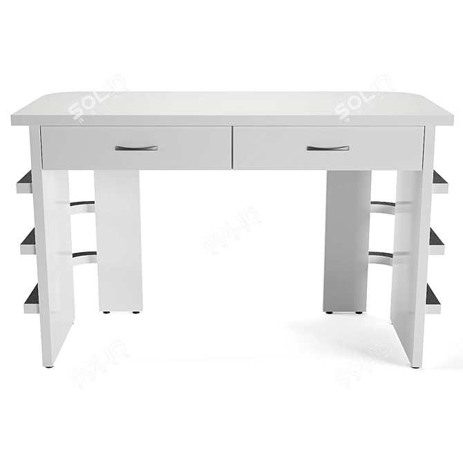 "Rhodes" Manicure Table by Imidzh Inventor 3D model image 2
