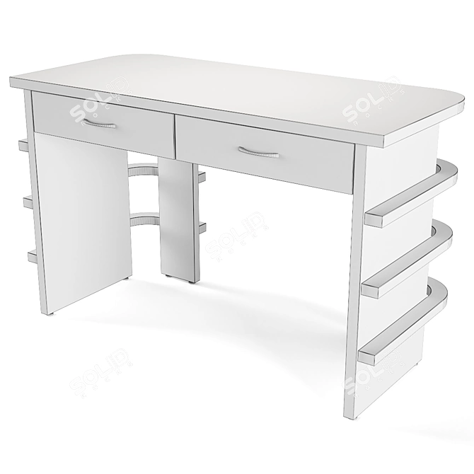 "Rhodes" Manicure Table by Imidzh Inventor 3D model image 3