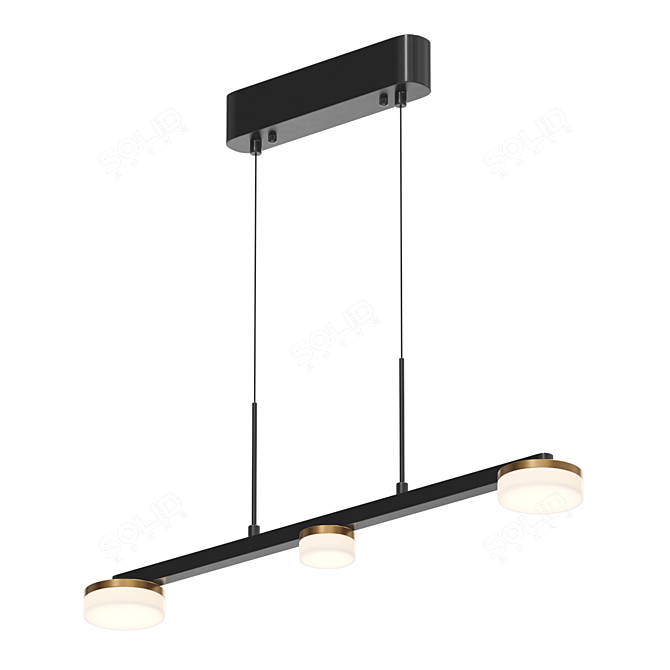 Lampatron LIDVEIG LONG 3 - Stylish LED Lamp 3D model image 2