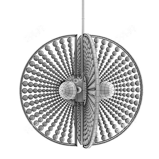 Brilliant Pendant Lamp - Elegant Illuminating Jewel 3D model image 3