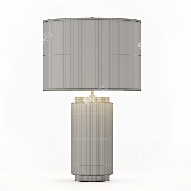 Velvet Juneau Table Lamp 3D model image 5