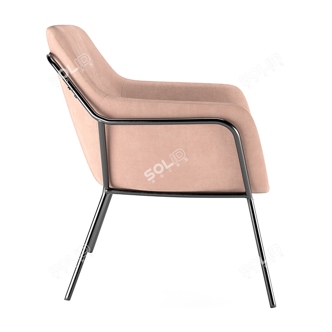 Shelford Armchair: Elegant, Comfortable, and Stylish 3D model image 2