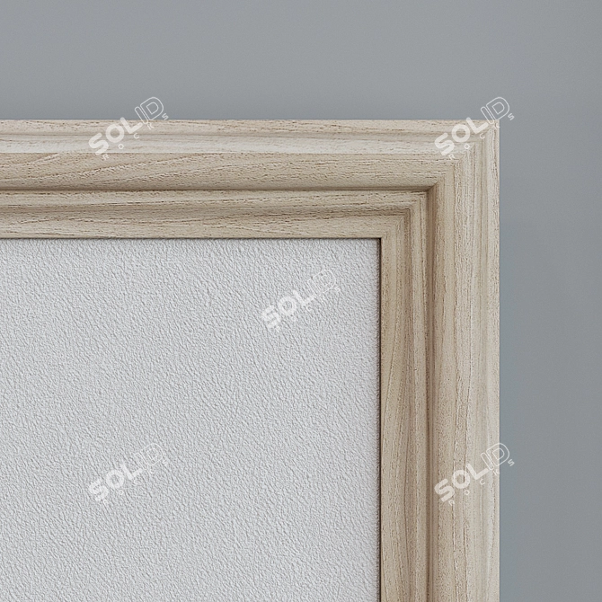 Modern Classic Set of 4 Oil Painted Picture Frames 3D model image 6