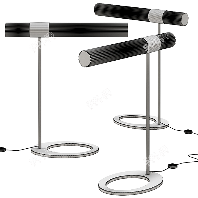 Elegant Sbarlusc Table Lamp 3D model image 2
