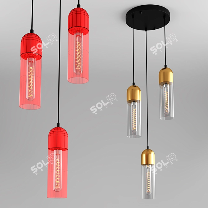 Elegant Airon 501803 Pendant 3D model image 2