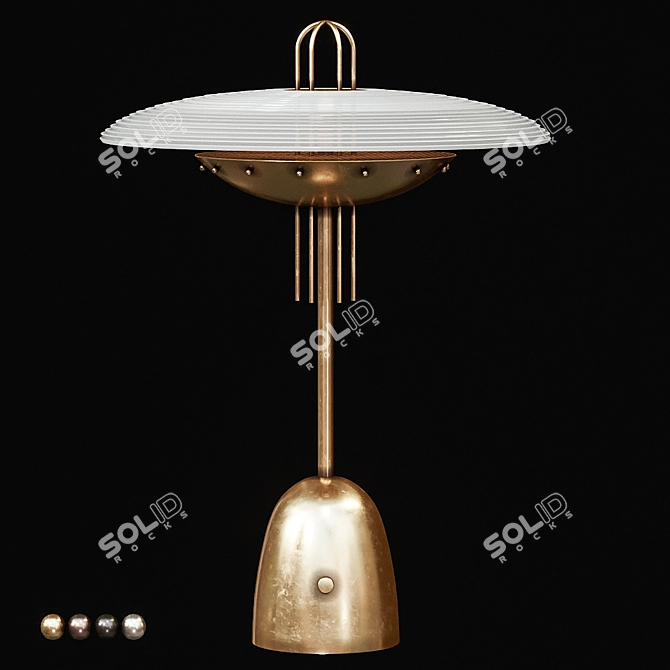 Elegant Illumination: Signal Y Table Lamp 3D model image 1