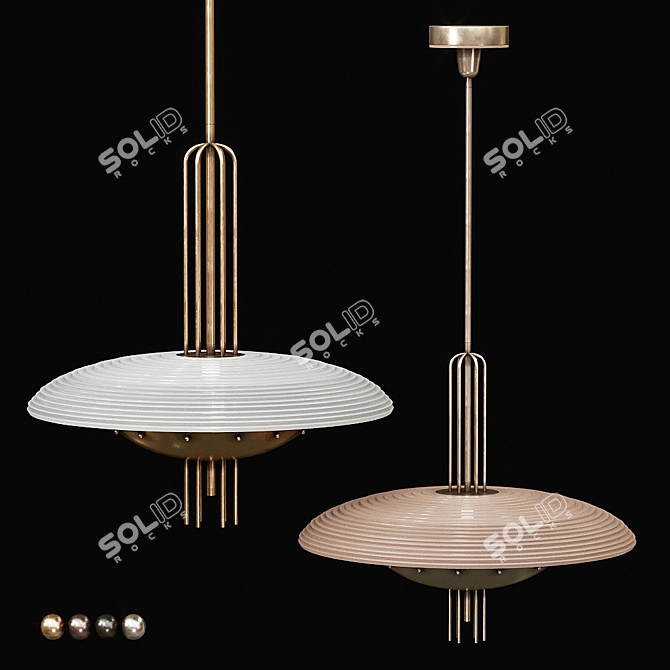 Signal Y: Pendant - Sleek and Stylish Lighting 3D model image 1