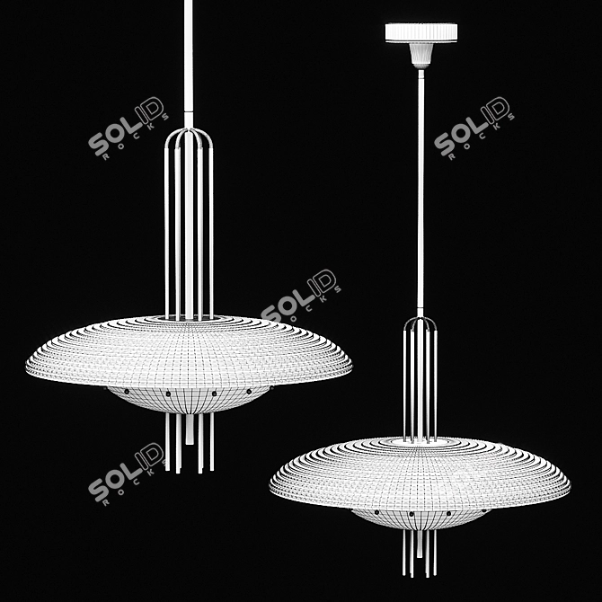 Signal Y: Pendant - Sleek and Stylish Lighting 3D model image 2