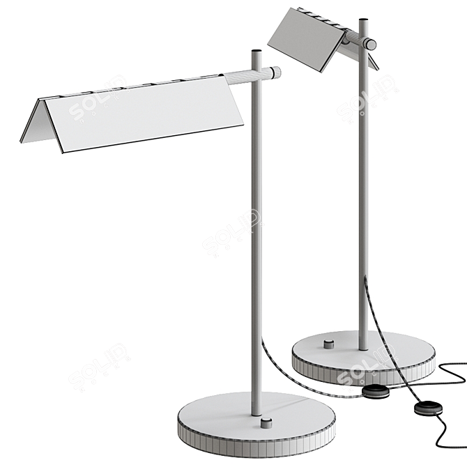 Minimalist Svit Table Lamp 3D model image 2