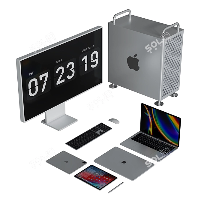 Apple Dimension Set - 2015 3D model image 1