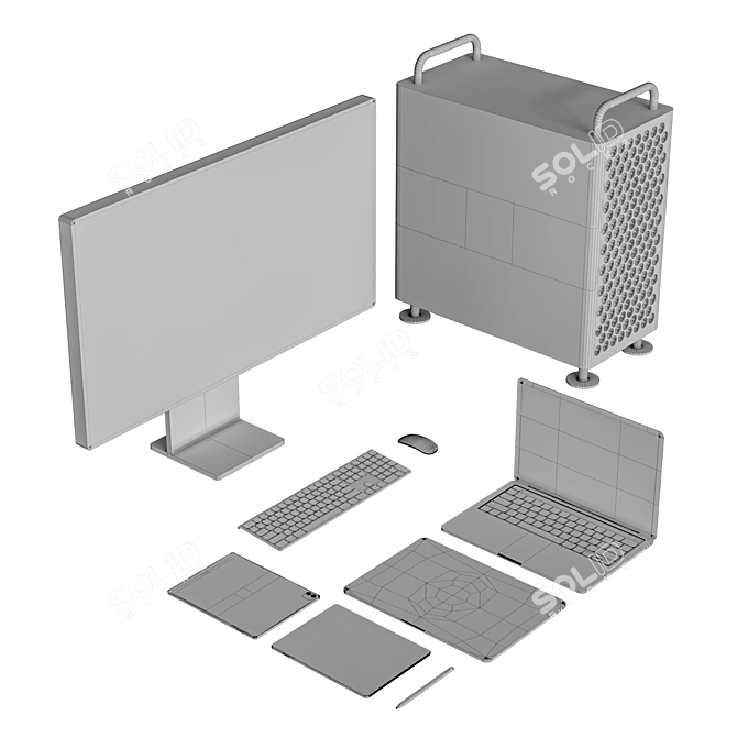 Apple Dimension Set - 2015 3D model image 4