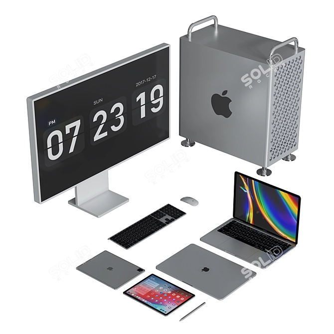 Apple Dimension Set - 2015 3D model image 5