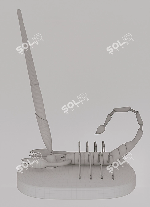 Title: Scorpion Pen Holder 3D model image 3