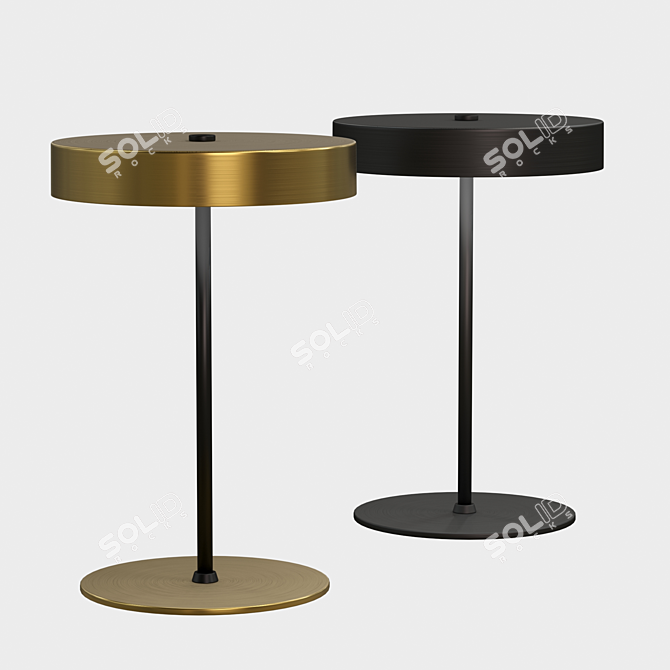 Ambor Campo Table Lamp: Elegant Illumination at Home 3D model image 1