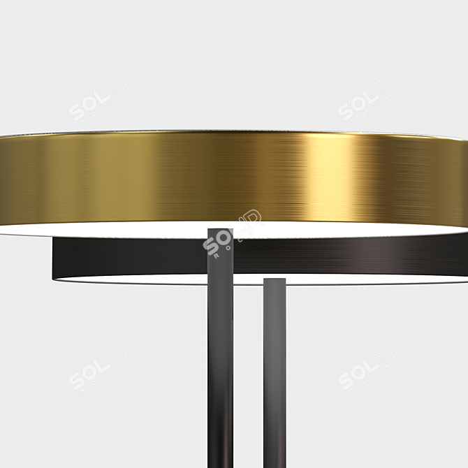Ambor Campo Table Lamp: Elegant Illumination at Home 3D model image 2