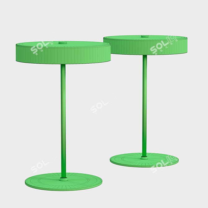 Ambor Campo Table Lamp: Elegant Illumination at Home 3D model image 3
