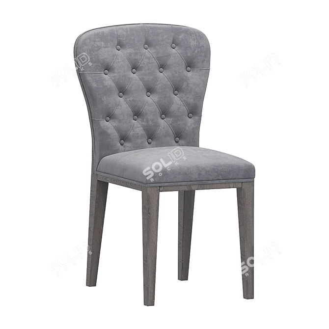 Contemporain Gaston Capitone Chair 3D model image 1