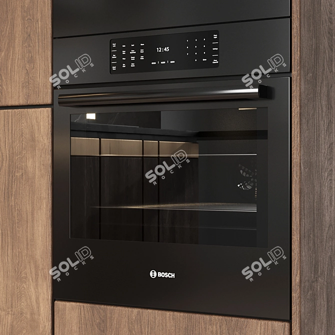 Title: Etagon-F Smesitel, Rakovina & Bosch Tekhnika 3D model image 3